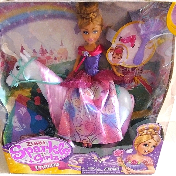 ☆NWT☆ZURU☆SPARKLE GIRLZ Princess & Horse☆Large Giftset☆ - Picture 5 of 11